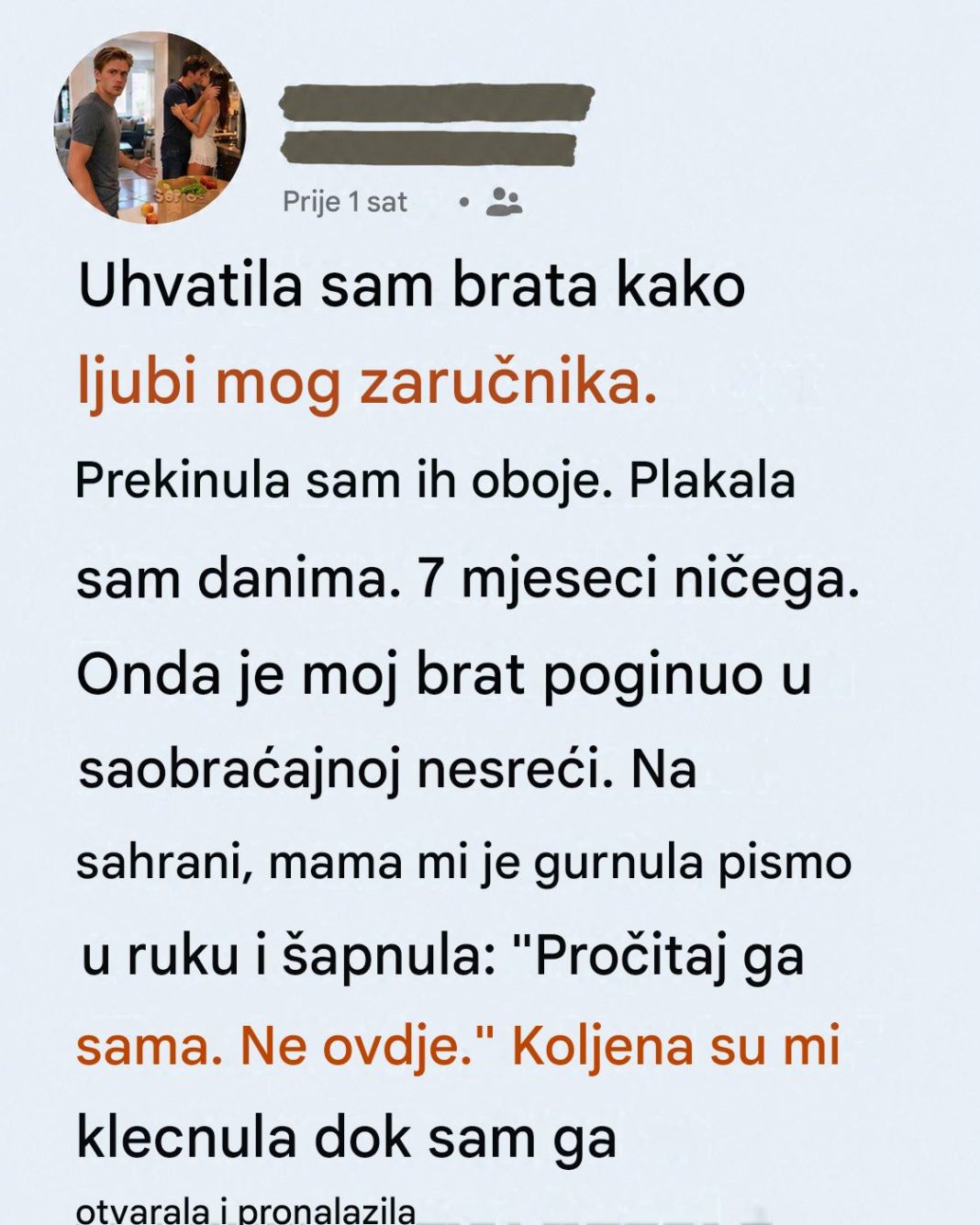 Mrzio je brata mjesecima zbog izdaje, a nakon njegove smrti saznao je istinu koja mu je slomila srce - featured image Mrzio je brata mjesecima zbog izdaje, a nakon njegove smrti saznao je istinu koja mu je slomila srce - featured image