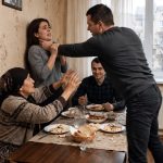 Tokom porodične večere, moj zet je zgrabio moju ćerku za vrat i ošamario je pravo pred mojim očima. Njegov brat se samo nasmejao i izjavio: „Tako joj i treba! Žena mora da zna gde joj je mesto u kući!“ Ali nijedan od njih nije mogao ni da zamisli šta ću uraditi u sledećem trenutku. Nakon mog postupka, za stolom je zavladala mrtva tišina. 😨😱 Tokom porodične večere, moj zet je zgrabio moju ćerku za vrat i ošamario je pravo pred mojim očima. Njegov brat se samo nasmejao i izjavio: „Tako joj i treba! Žena mora da zna gde joj je mesto u kući!“ Ali nijedan od njih nije mogao ni da zamisli šta ću uraditi u sledećem trenutku. Nakon mog postupka, za stolom je zavladala mrtva tišina. 😨😱 - featured image
